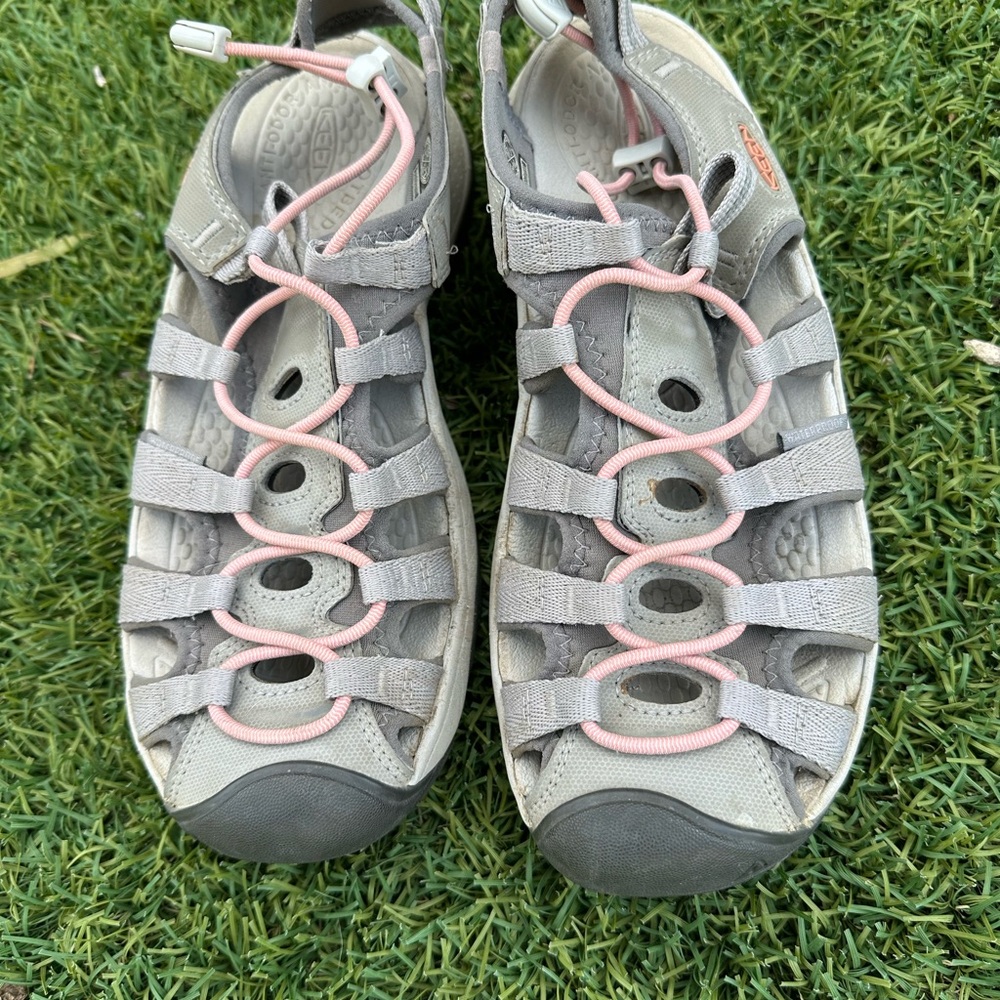 Keen Gray and Pink Women's Sandals